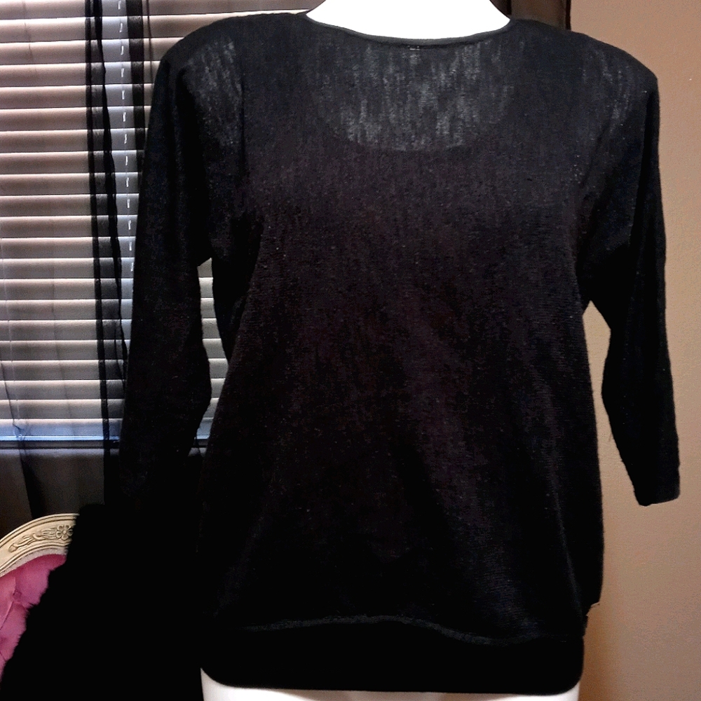 Calvin Klein. Black top. S.